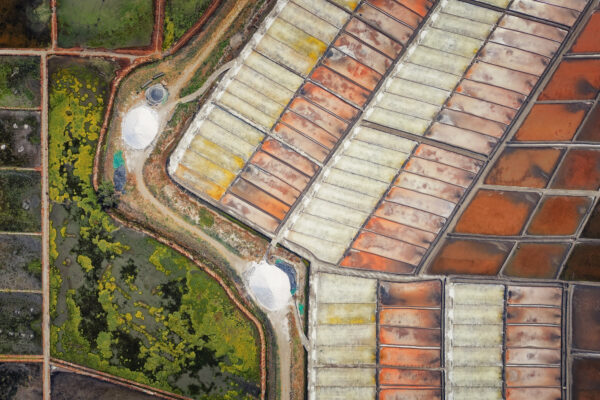 saltwork from above -