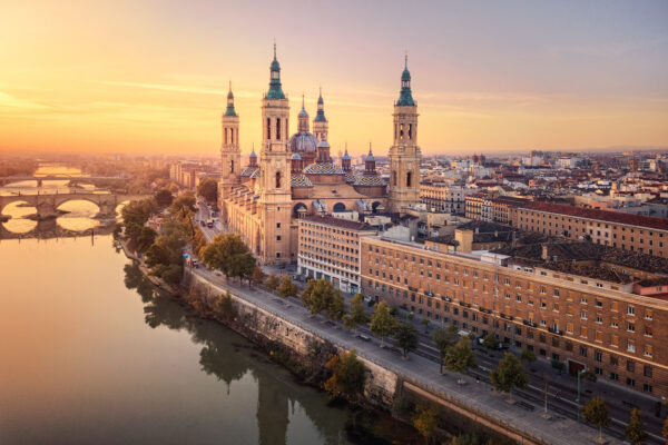 ..in Zaragossa, Spain. -