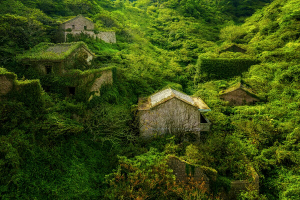 ..an abandoned fisher village in China. -