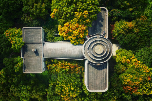 building in a chinese military medical university -