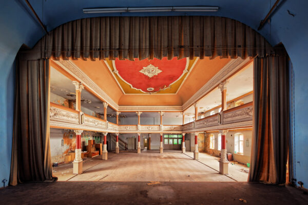 abandoned inn somewhere in Europe -