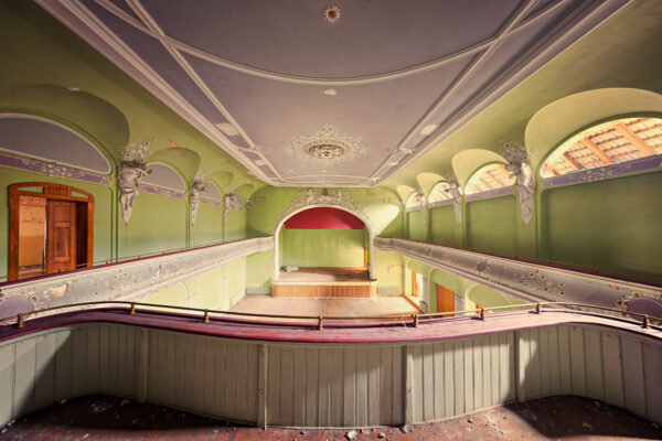 ...an abandoned ballroom -