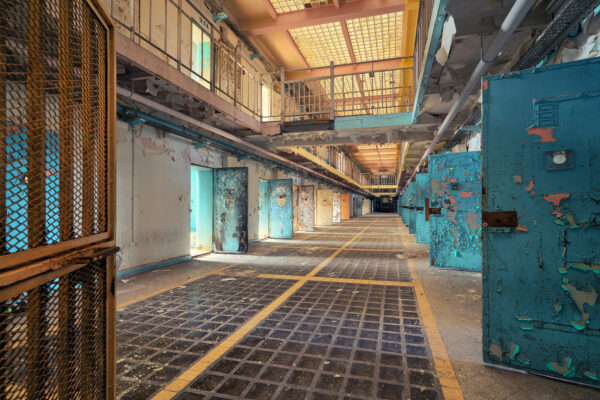 abandoned prison -