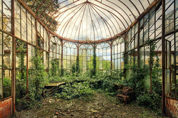 abandoned conservatory -