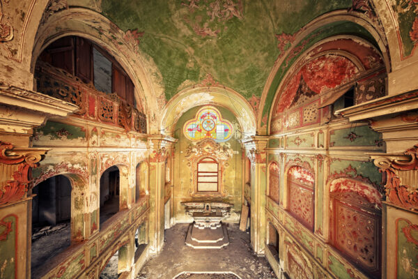 abandoned catholic church -