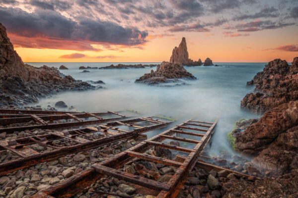 mediterranean beach in Spain -