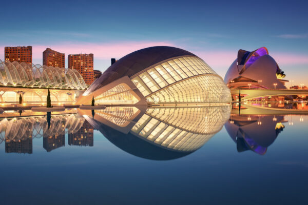 Ciutat de les Arts i les Ciències in Valencia -