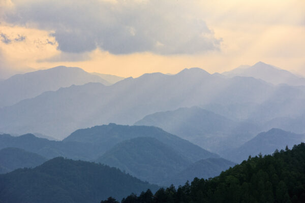 ..taken on top of the takao mountain -