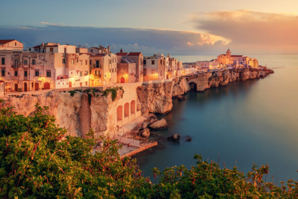 sunrise in Vieste (Puglia, Italy) -