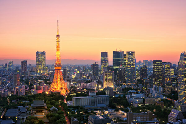 view of tokio -