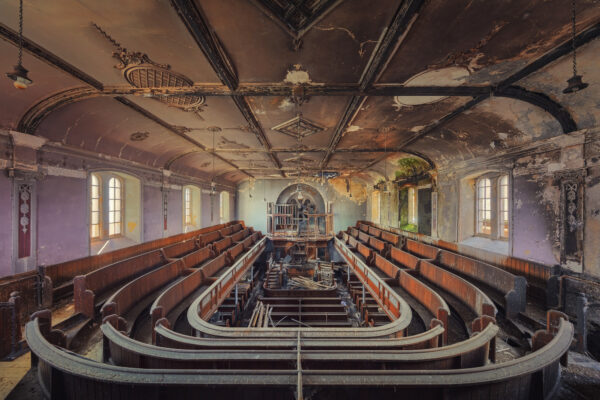 abandoned welsh chapel -