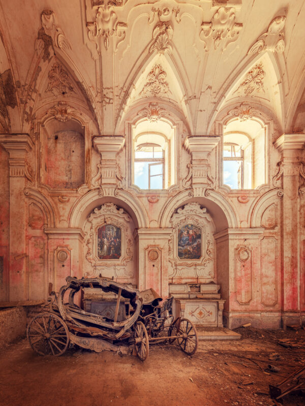 ..the final resting place for a funeral carriage -