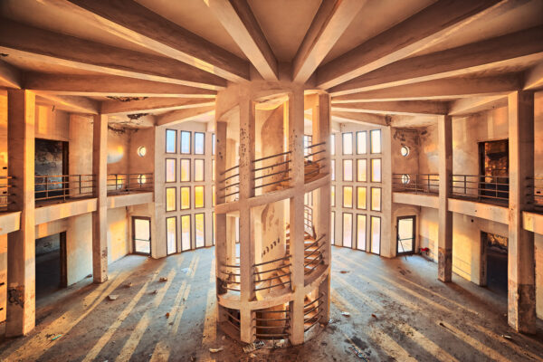 .. abandoned lobby -