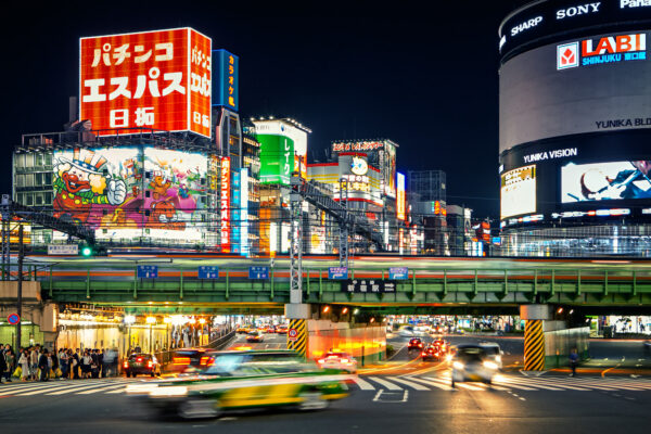 crossroad in Shinjuku / Tokyo -