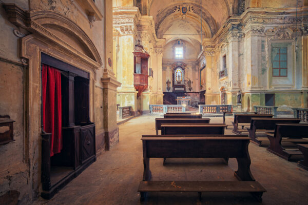 abandoned catholic church -