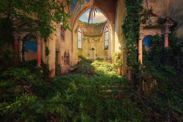 an further abandoned church.. -