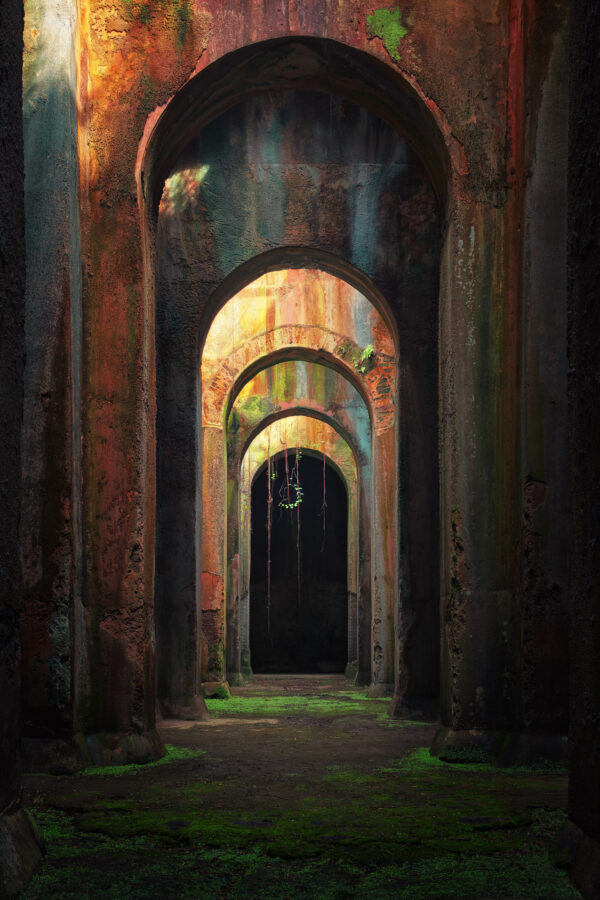 a former roman cistern -