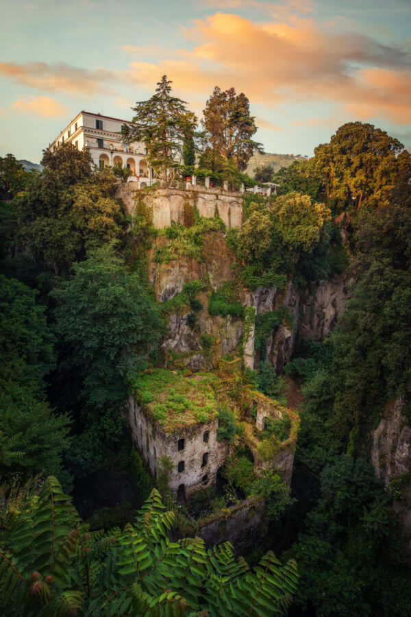Old abandoned mill, Sorrento, Italy -