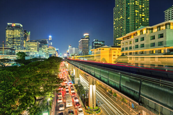 BTS Skytrain in Bangkok -