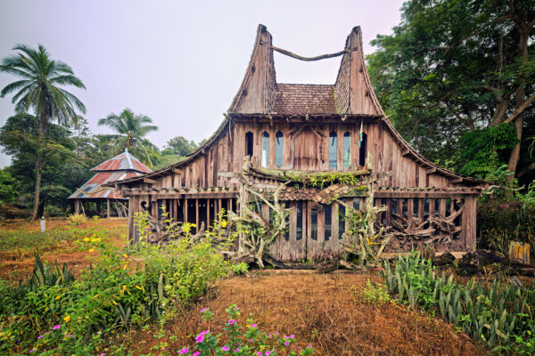 abandoned house in thailand -