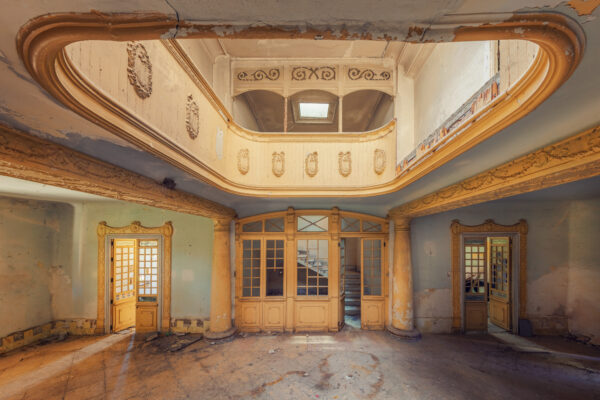 a small villa in the countryside -