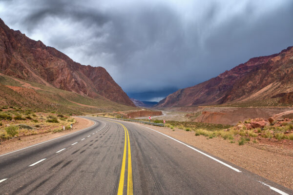 ..in the argentinian andes close to the chilean border -