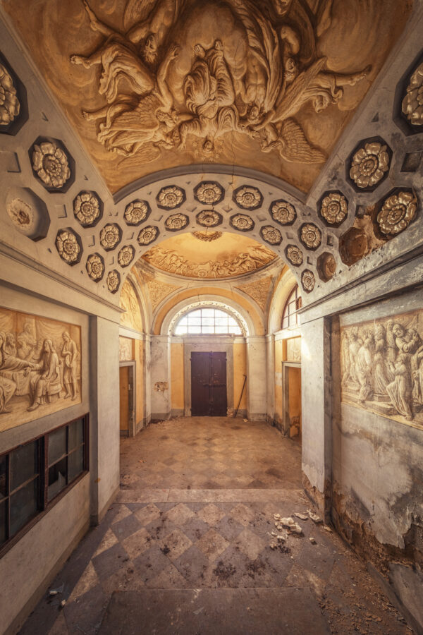 a tiny abandoned chapel -