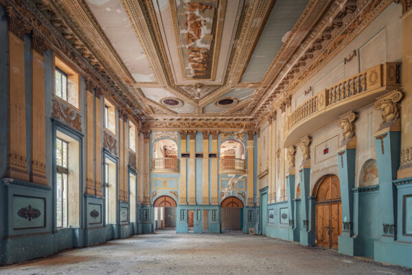 ..they stand sentinel in a forgotten ballroom, their gaze fixed on secrets only they can see. Once a place of music and celebration, now a haunting reminder of a bygone era. -