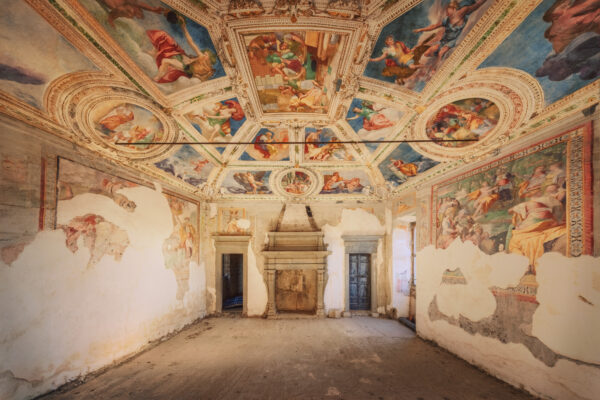 ...a ceiling of flesh and faith — where heaven touches the hunger of the world. -